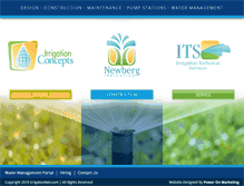 Tablet Screenshot of irrigationnet.com